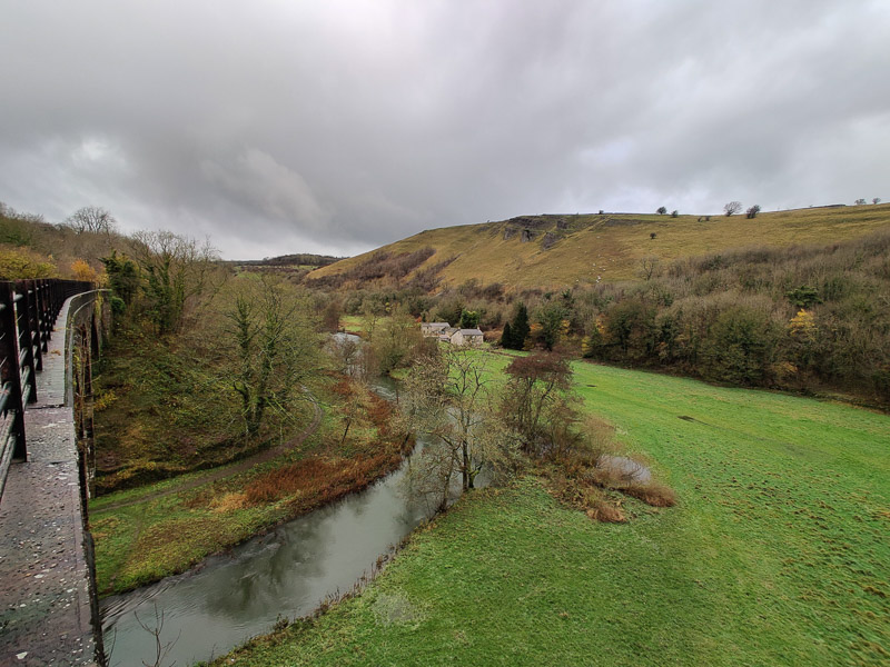 View of the river along the trail