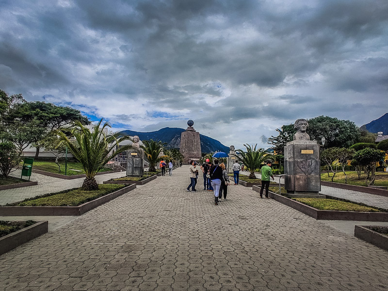 Entrance to the site