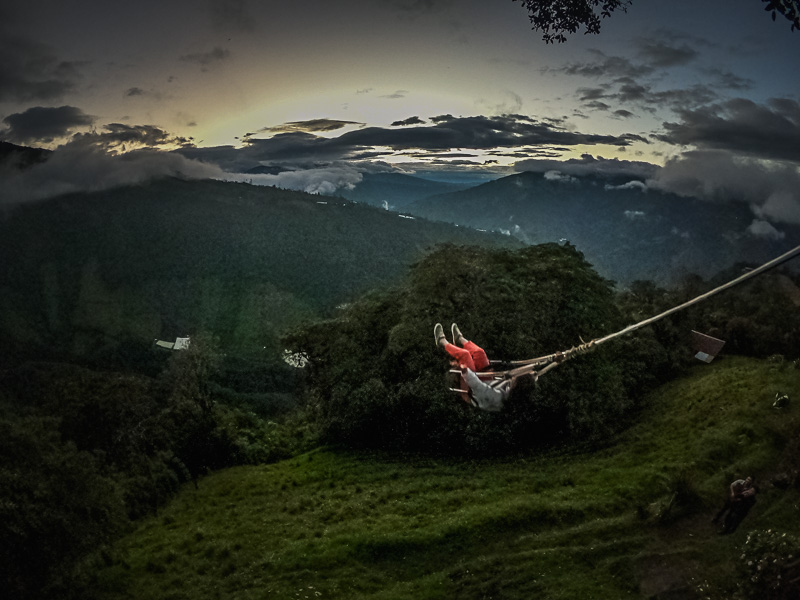 Swing at the end of the world