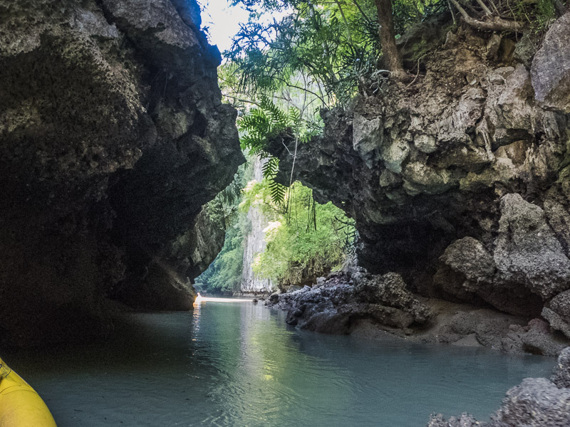 Getting to the second lagoon