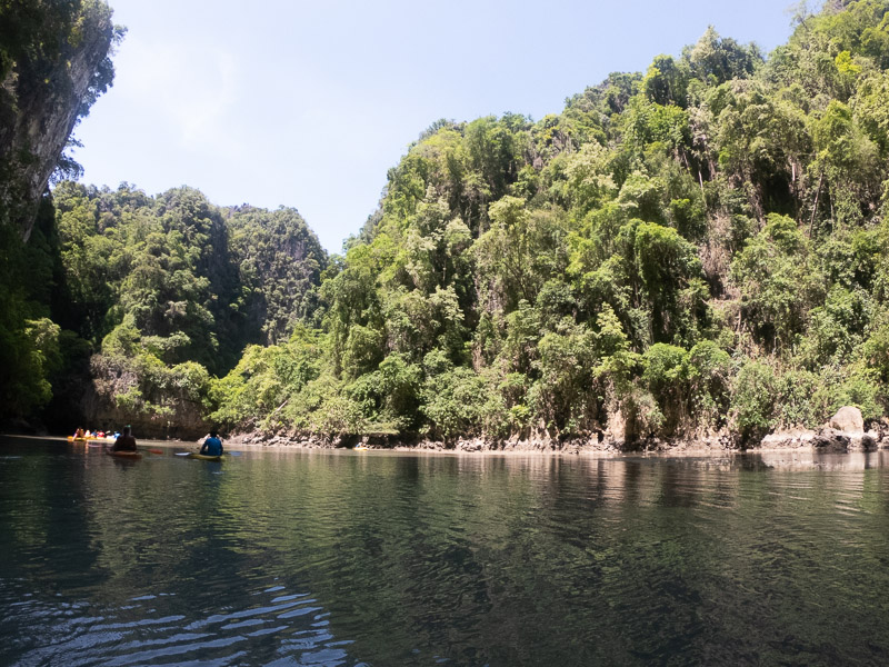 The lagoon in low tide