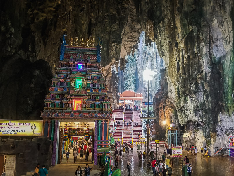 Temple inside the cave