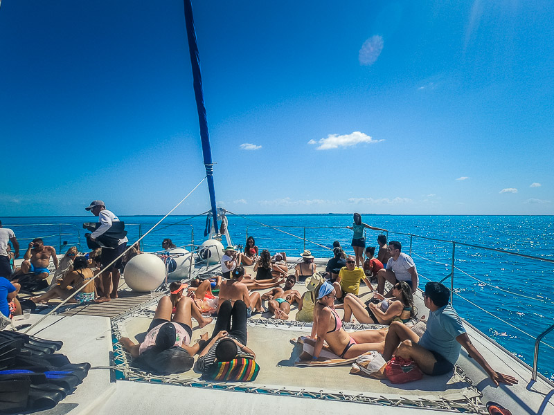 View of the boat