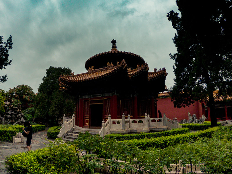 Residential buildings at the concubines