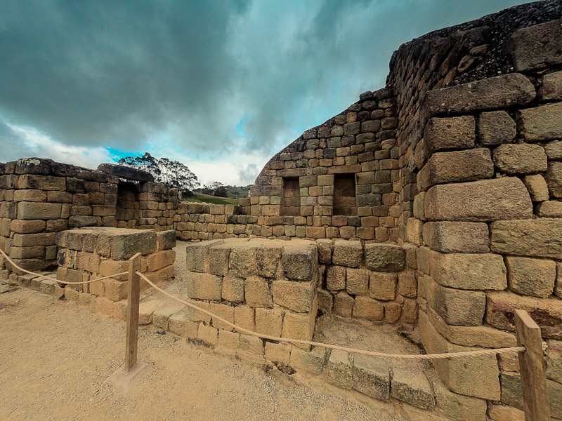 The chamber/alter where the idols were displayed