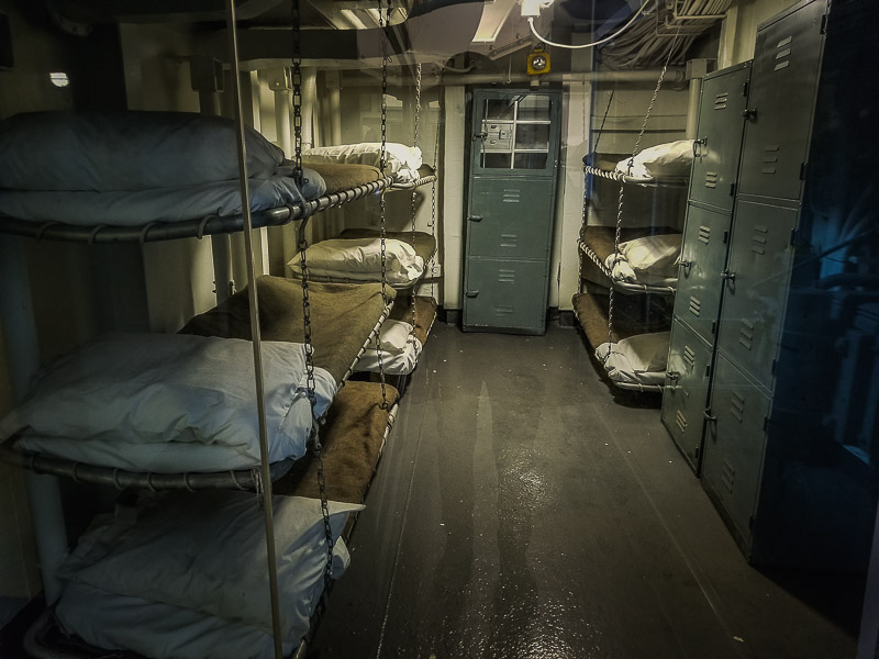 Living quarters of the lower-ranking recruits