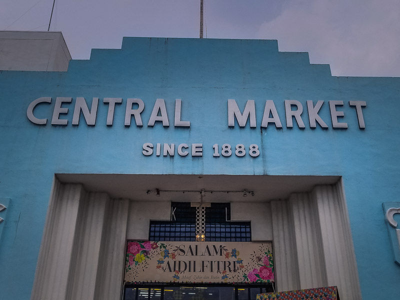 Main entrance to the Central Market