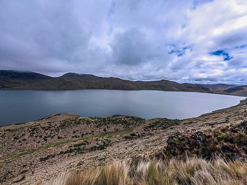 The lake from the viewpoint