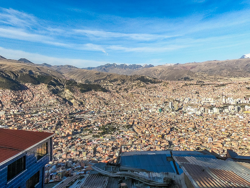 La Paz from El Alto