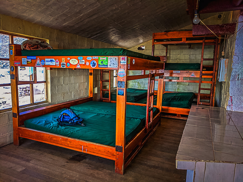 Beds available at the refuge