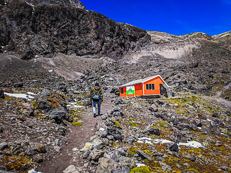 Approaching the refuge