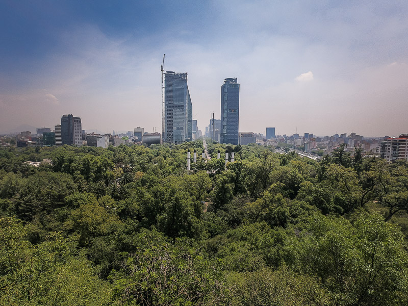 View from Chapultepec Castle