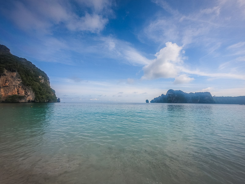 View of the beach