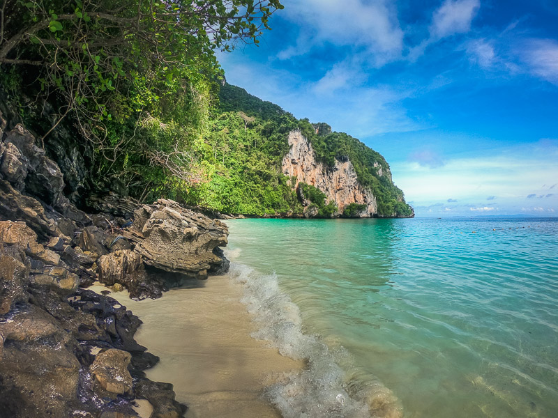 View of the beach