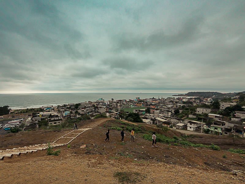 The town from the viewpoint