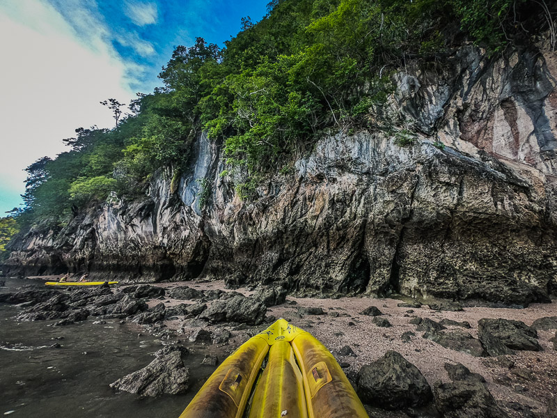 Beach on the south east side of Hong Island