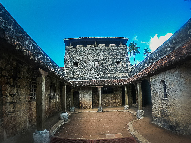 The courtyard