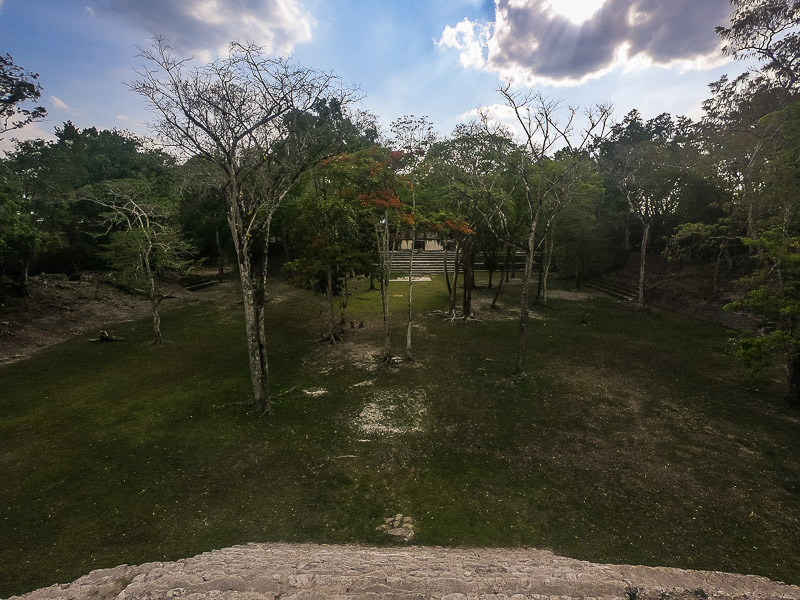 View from the pyramid