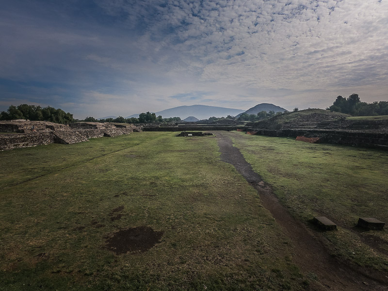 Landscape from one of the main plazas