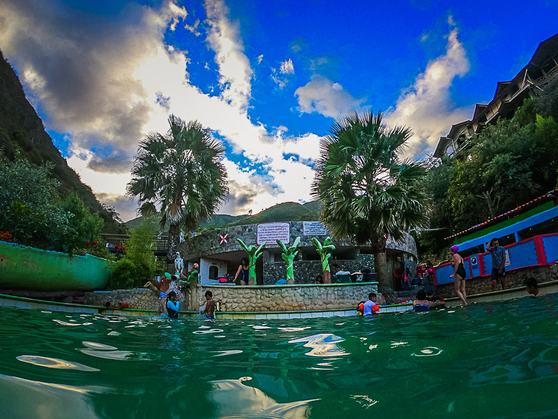 One of the lower pools