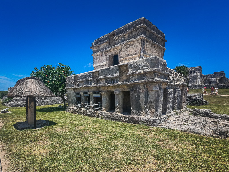 Ruins of a Mayan temple