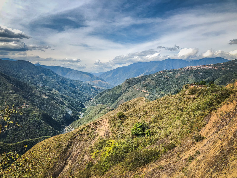 Views of the mountain landscape