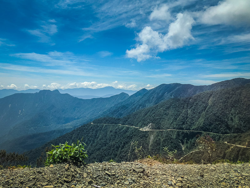 Views of the mountain landscape