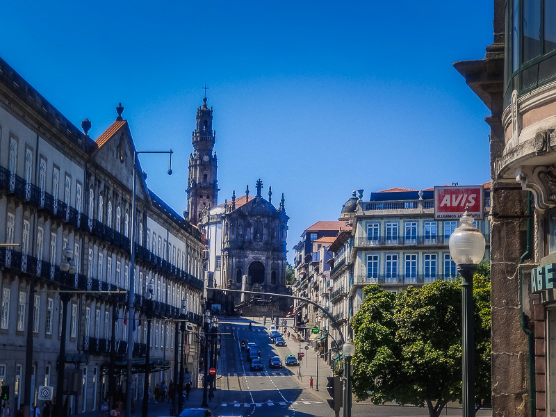 A view of Igreja dos Clérigos