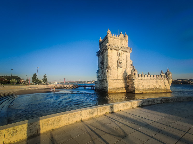 The tower at the river