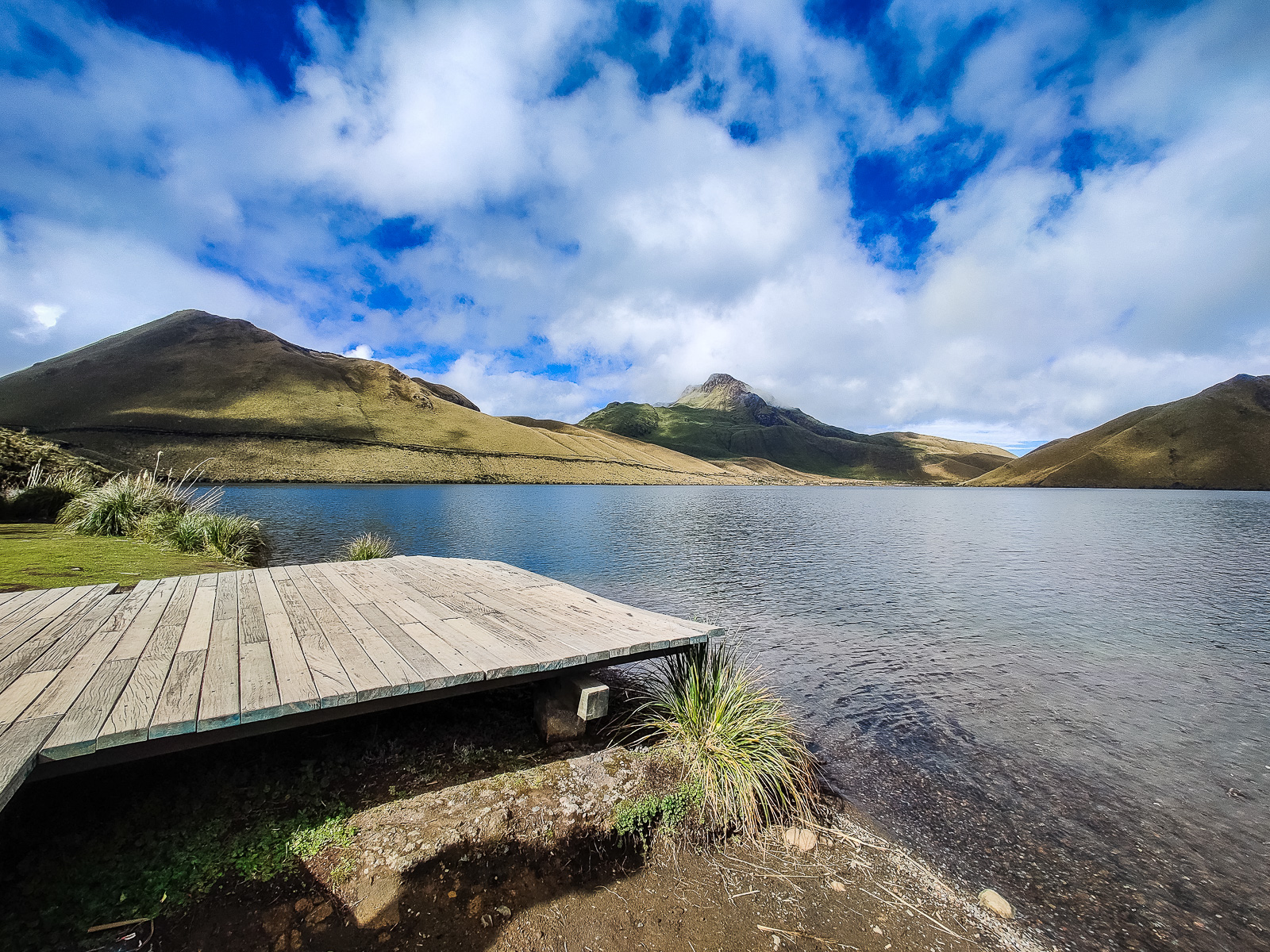 Small pier at the lake