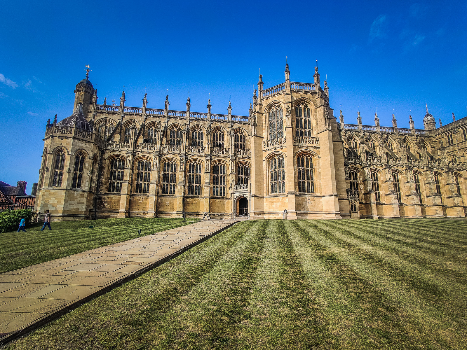 Passing by St George's Chapel