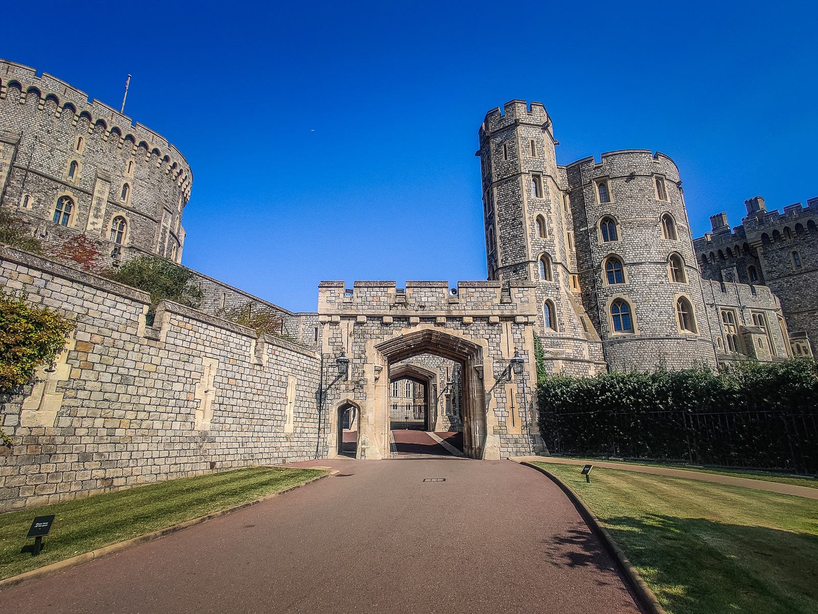 Entrance to the grounds