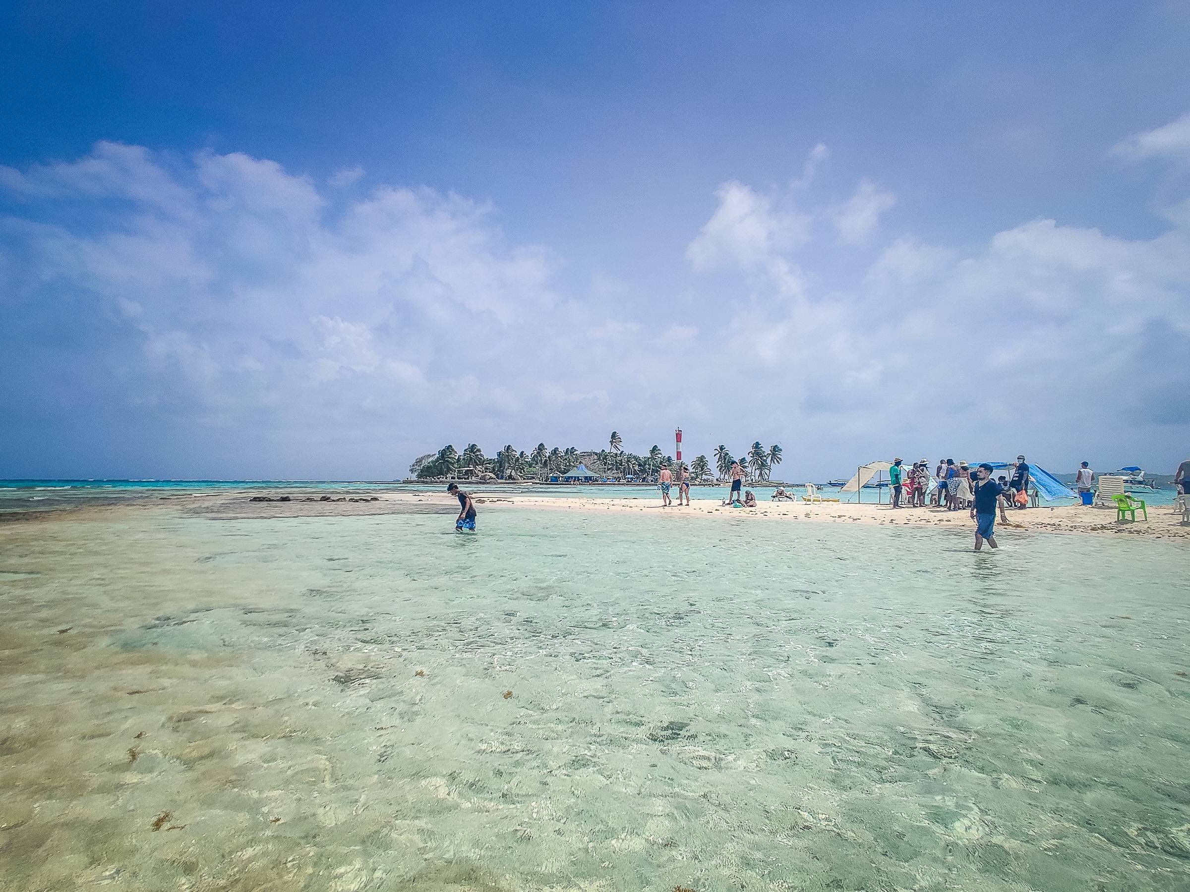 The island from the Aquarium