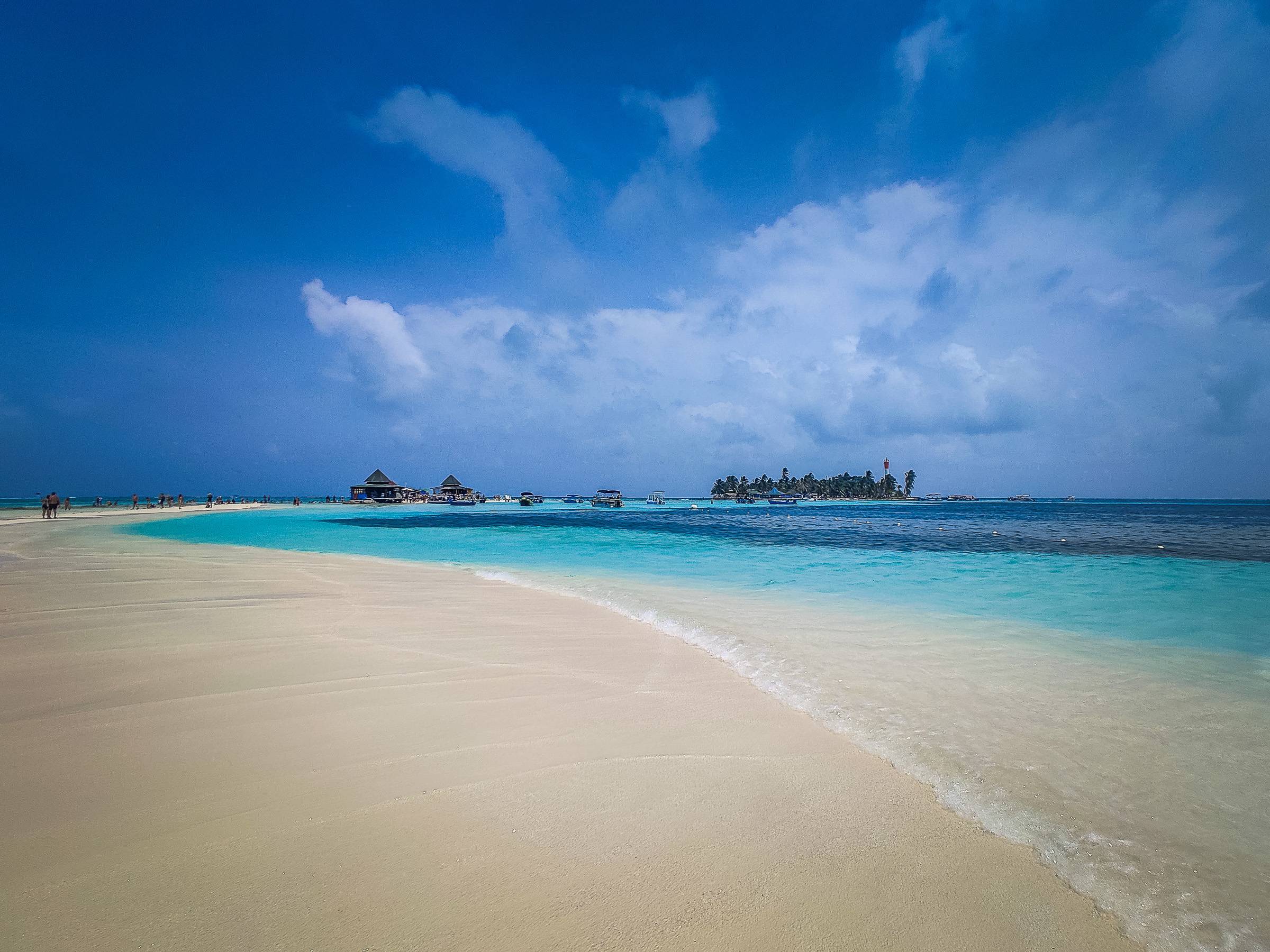 View of the Aquarium and Haynes Cay