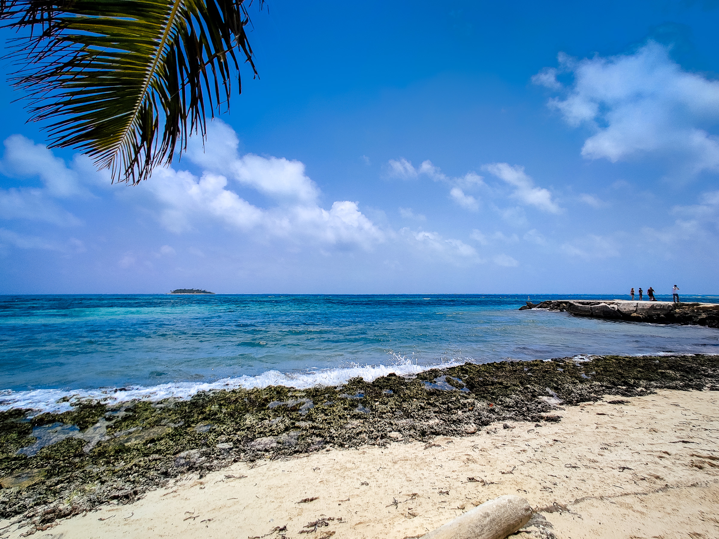 View from the main beach